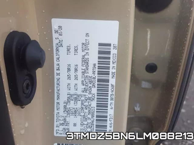 3TMDZ5BN6LM088213 фото 2