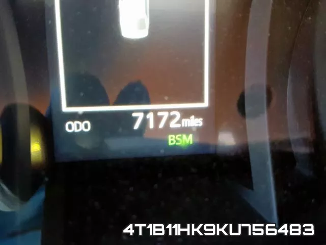 4T1B11HK9KU756483 фото 9