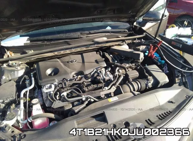 4T1B21HK0JU002366 фото 2