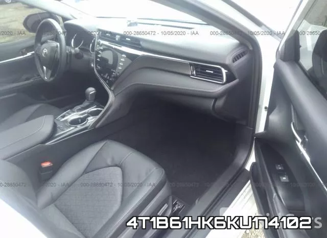 4T1B61HK6KU174102 фото 6