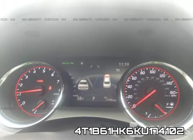4T1B61HK6KU174102 фото 8