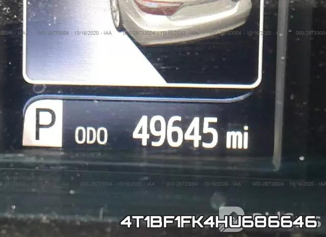4T1BF1FK4HU686646 фото 8