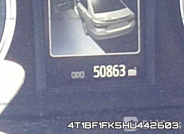 4T1BF1FK5HU442603 фото 8