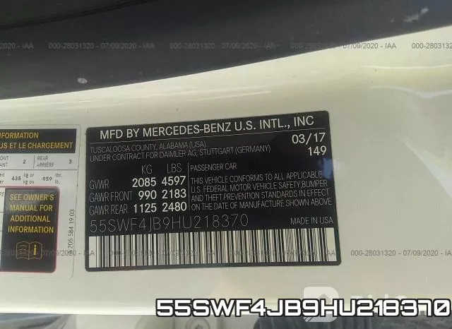 55SWF4JB9HU218370 фото 10