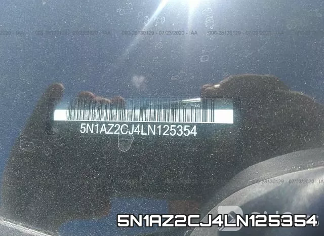 5N1AZ2CJ4LN125354 фото 10