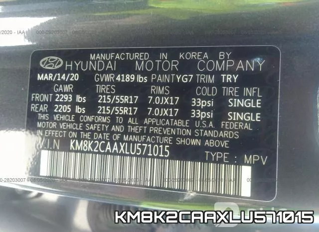 KM8K2CAAXLU571015 фото 10