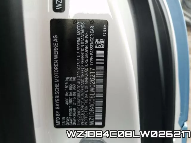 WZ1DB4C08LW026217 фото 2