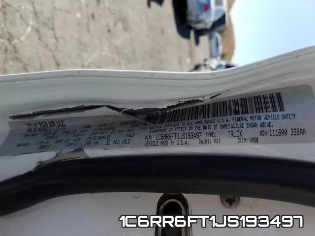 1C6RR6FT1JS193497 фото 2