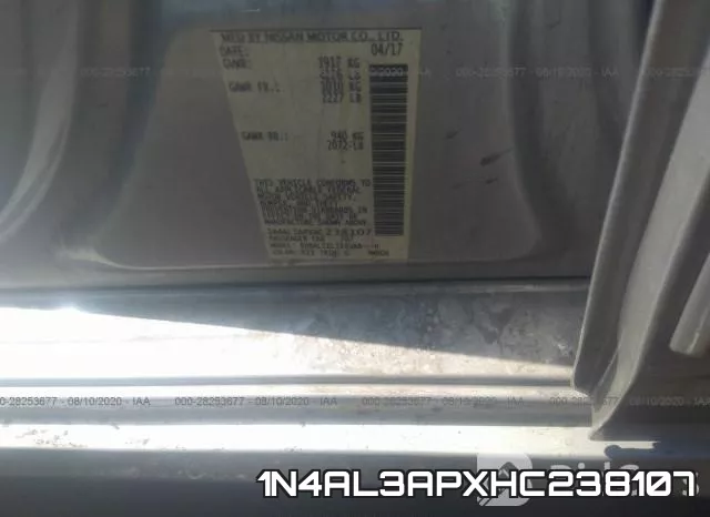 1N4AL3APXHC238107 фото 10
