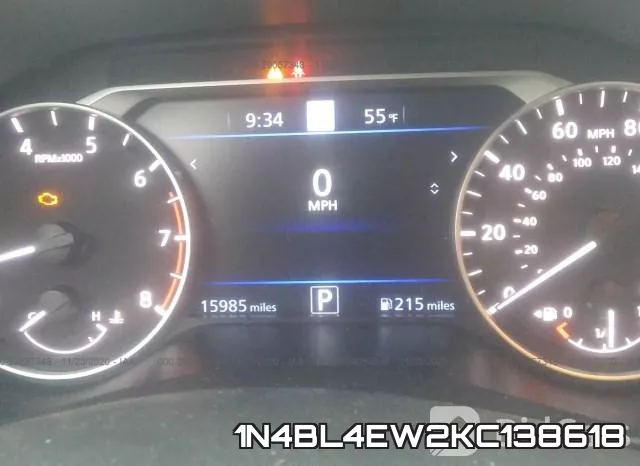 1N4BL4EW2KC138618 фото 8