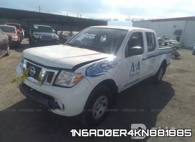 1N6AD0ER4KN881885 фото 3