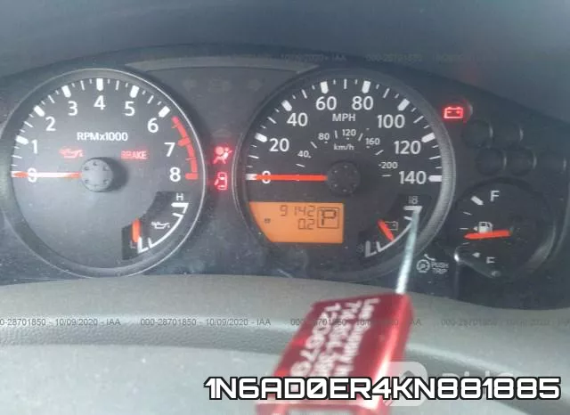 1N6AD0ER4KN881885 фото 8