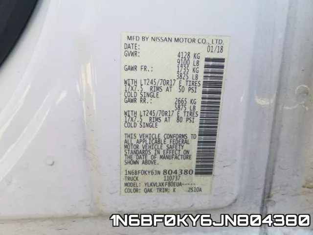 1N6BF0KY6JN804380 фото 2