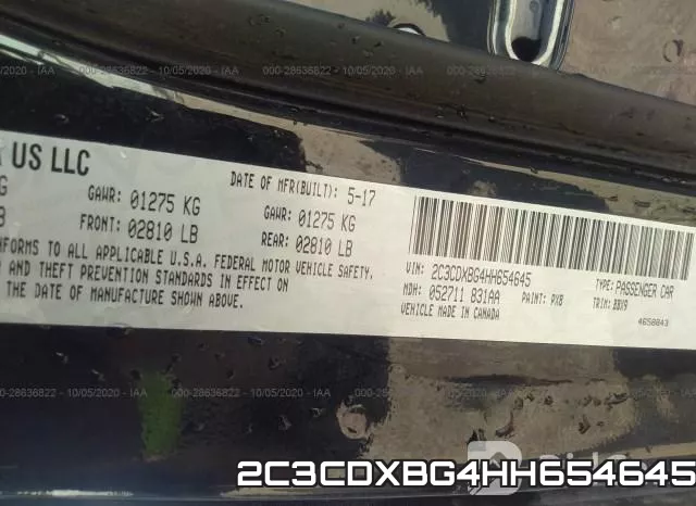2C3CDXBG4HH654645 фото 10