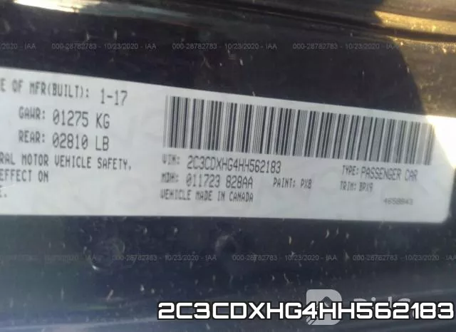 2C3CDXHG4HH562183 фото 9