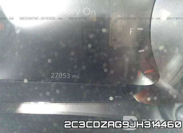 2C3CDZAG9JH314460 фото 8