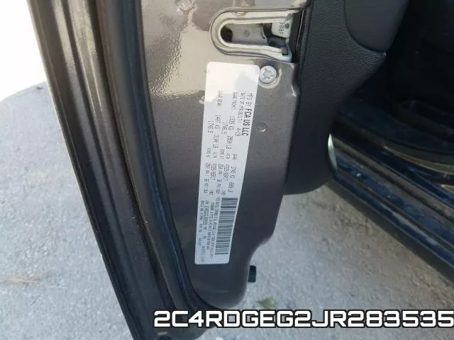 2C4RDGEG2JR283535 фото 2