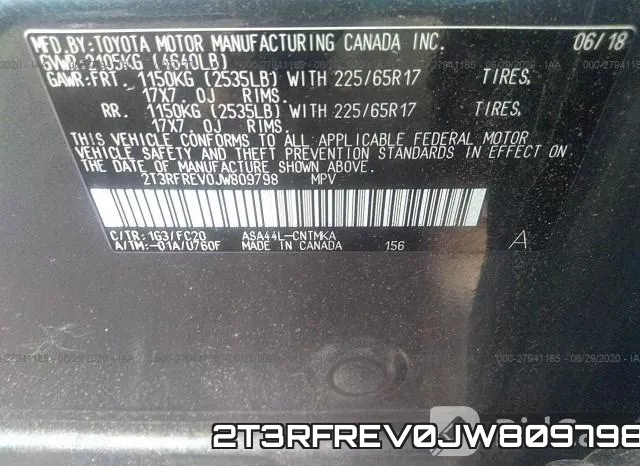 2T3RFREV0JW809798 фото 10