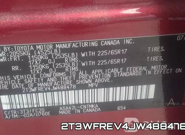2T3WFREV4JW488478 фото 10