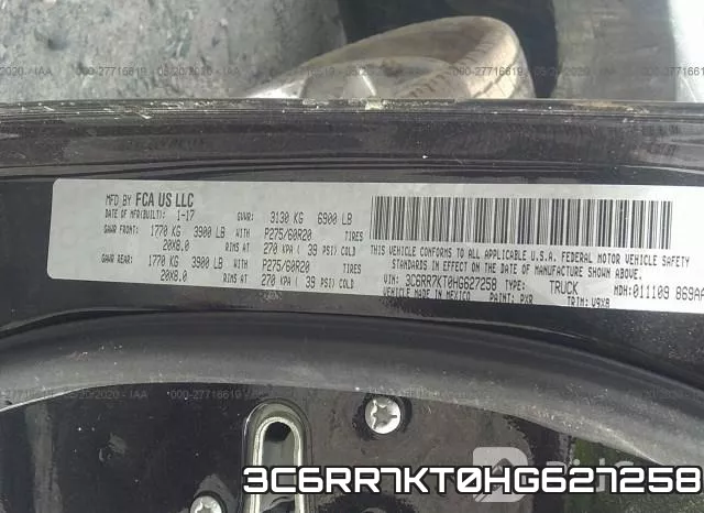 3C6RR7KT0HG627258 фото 10