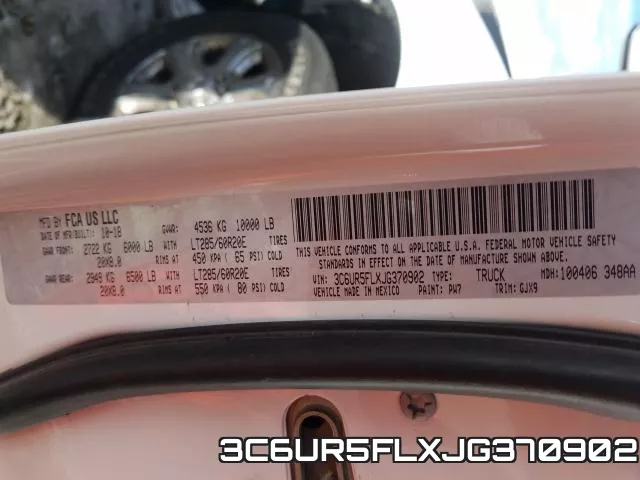 3C6UR5FLXJG370902 фото 2