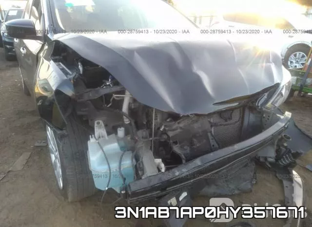 3N1AB7AP0HY357671 фото 7