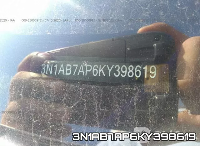 3N1AB7AP6KY398619 фото 10