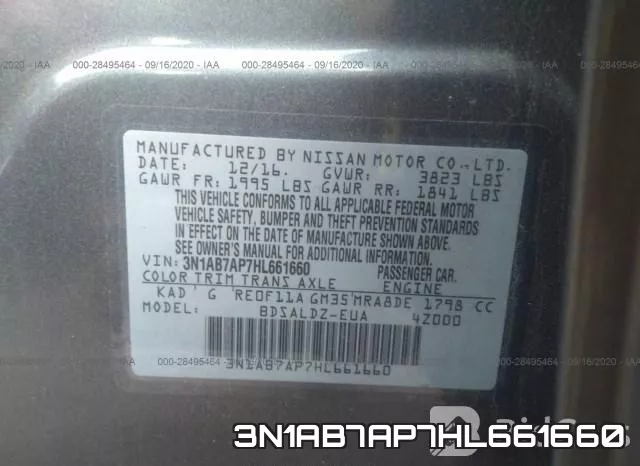 3N1AB7AP7HL661660 фото 10