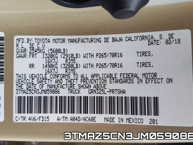 3TMAZ5CN3JM059086 фото 2