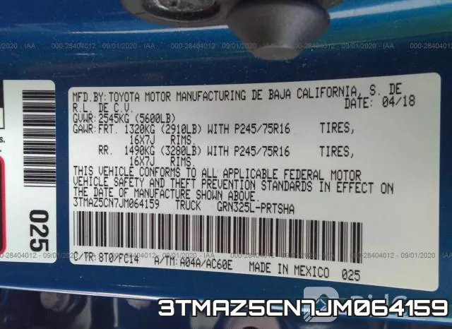 3TMAZ5CN7JM064159 фото 10