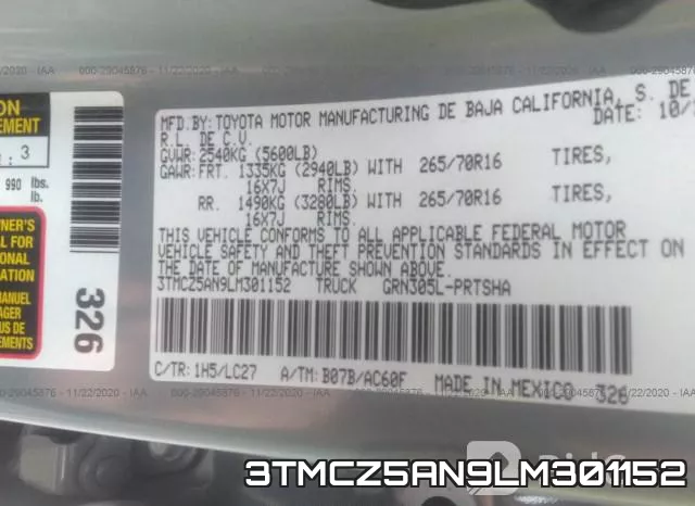 3TMCZ5AN9LM301152 фото 10