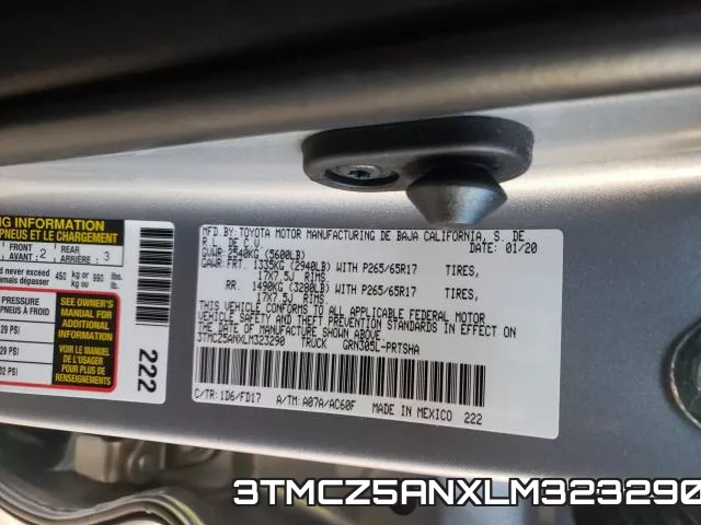 3TMCZ5ANXLM323290 фото 2