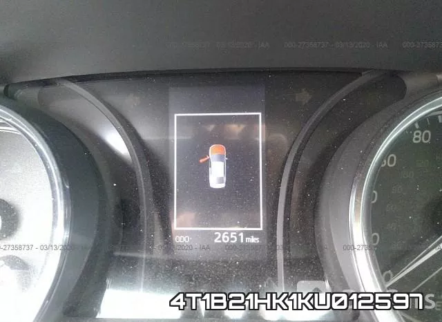 4T1B21HK1KU012597 фото 7
