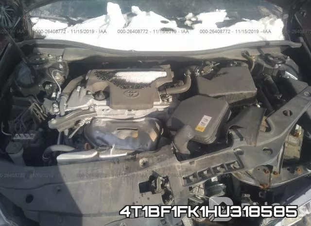 4T1BF1FK1HU318585 фото 2