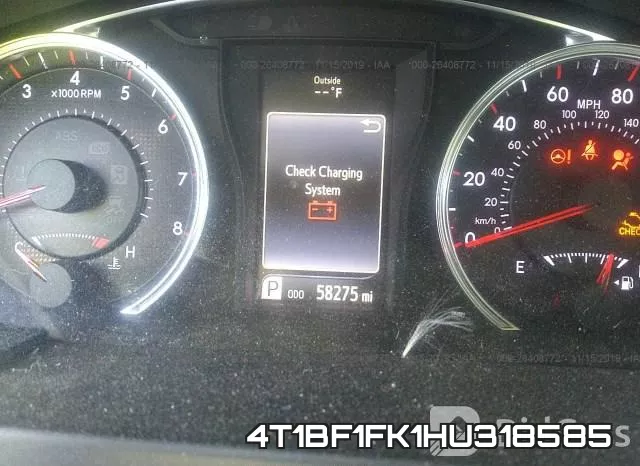 4T1BF1FK1HU318585 фото 8