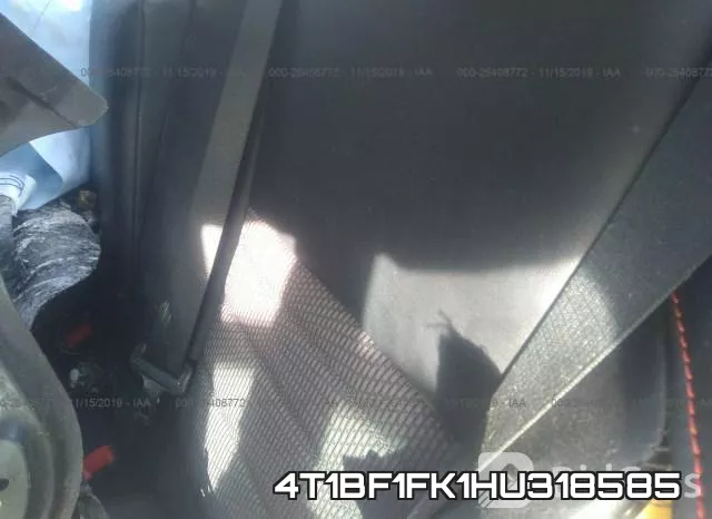4T1BF1FK1HU318585 фото 9
