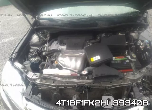 4T1BF1FK2HU393408 фото 2