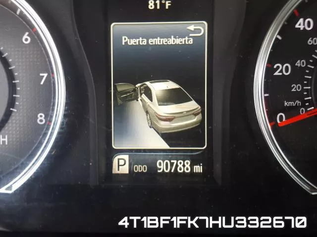 4T1BF1FK7HU332670 фото 9