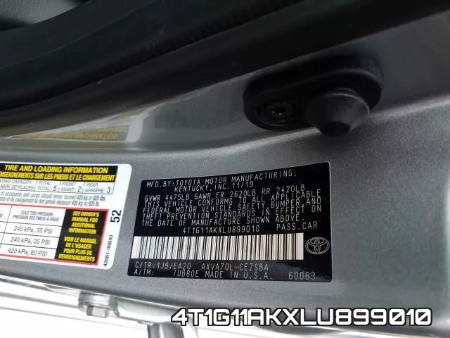 4T1G11AKXLU899010 фото 2