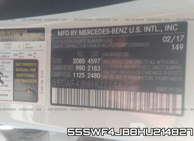 55SWF4JB8HU214827 фото 10