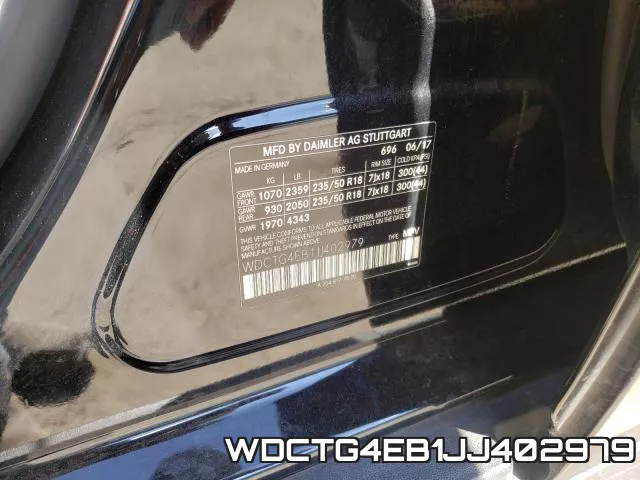 WDCTG4EB1JJ402979 фото 2