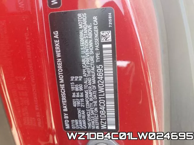 WZ1DB4C01LW024695 фото 2