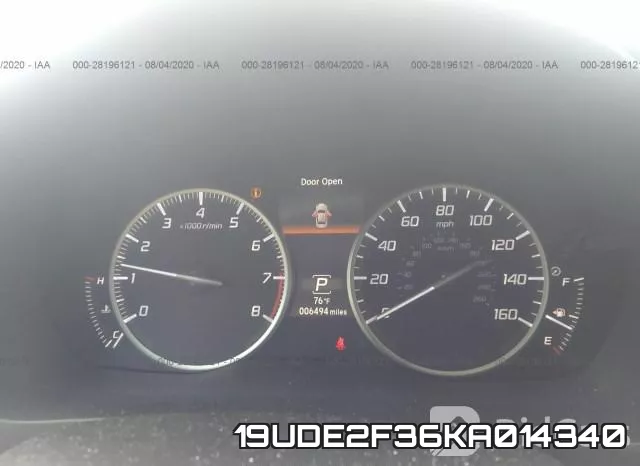 19UDE2F36KA014340 фото 8