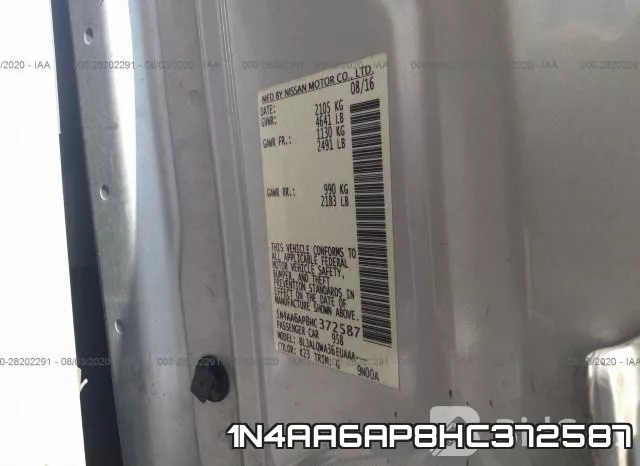1N4AA6AP8HC372587 фото 10