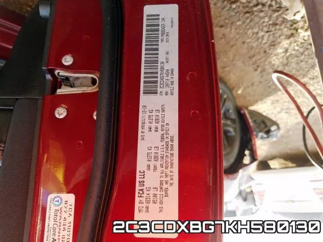 2C3CDXBG7KH580130 фото 2