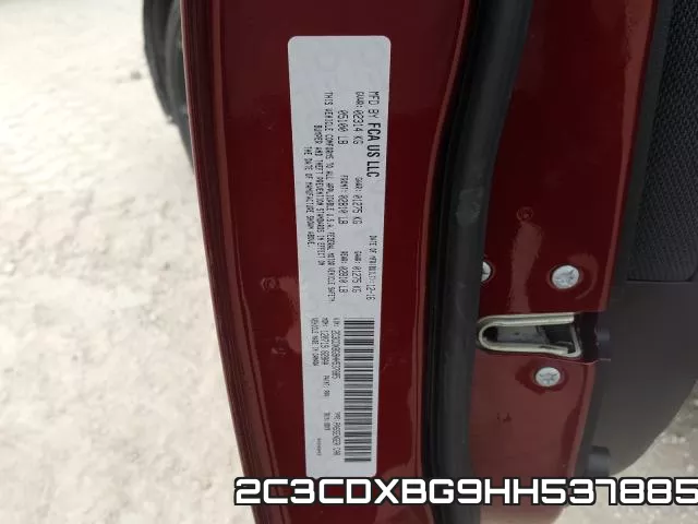 2C3CDXBG9HH537885 фото 2