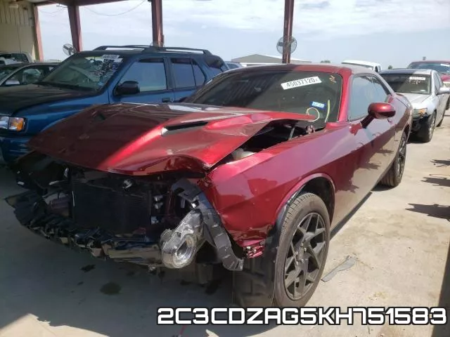 2C3CDZAG5KH751583 фото 3