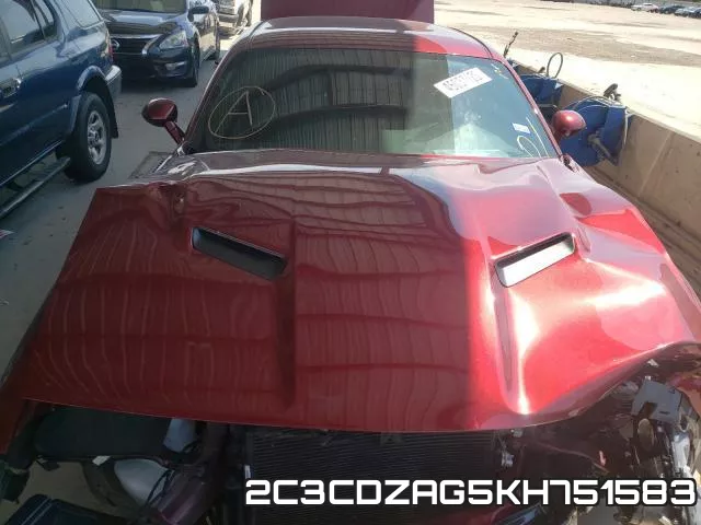 2C3CDZAG5KH751583 фото 8