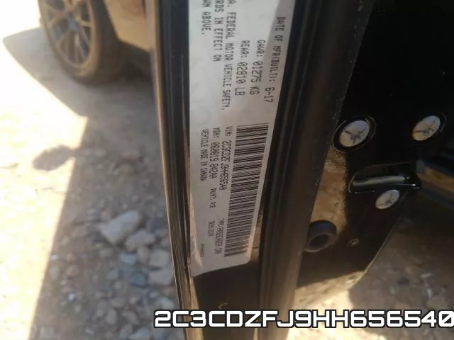 2C3CDZFJ9HH656540 фото 2