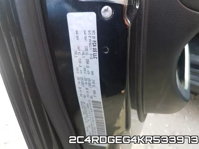 2C4RDGEG4KR533973 фото 2